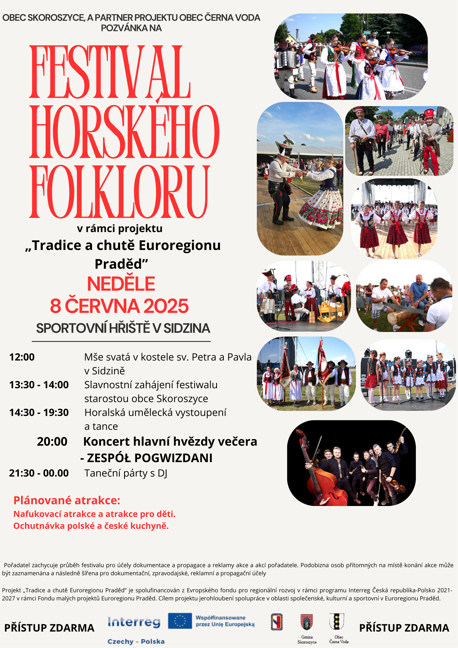 festival horského folkloru - sidzina (pl)