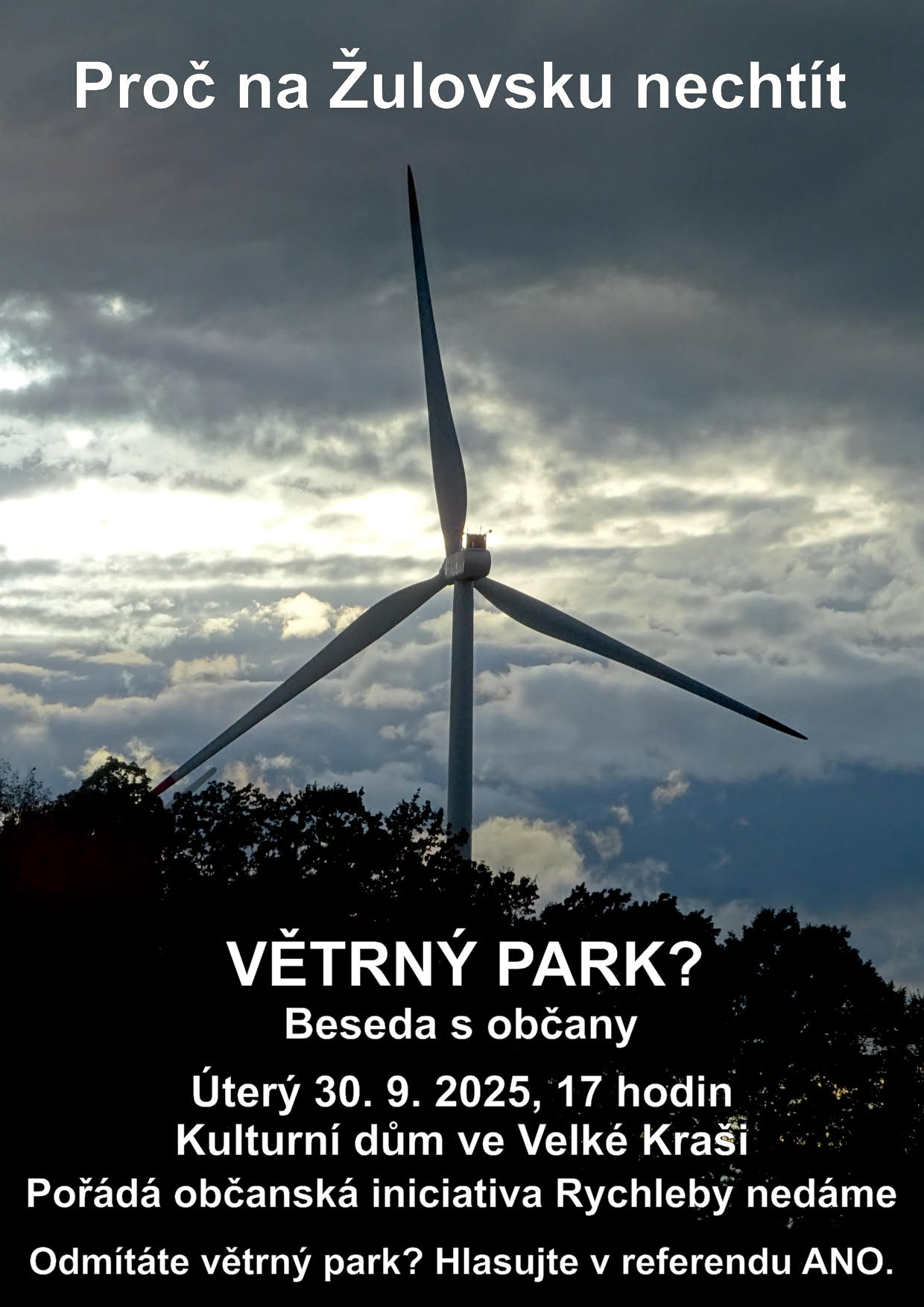 rychleby nedáme! beseda s občany