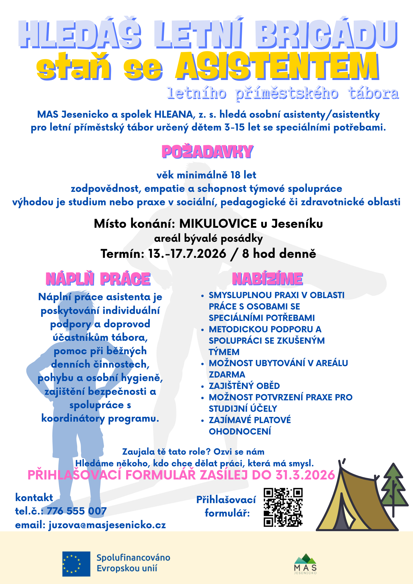 nabídka letní brigády