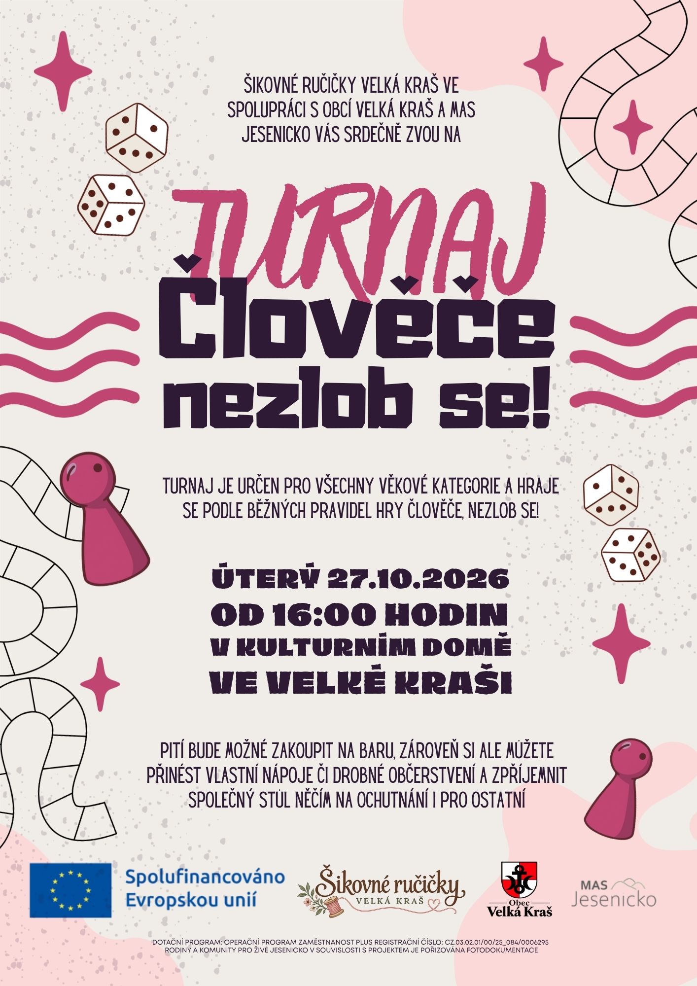 turnaj Člověče nezlob se!